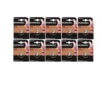 10 piles au lithium Duracell 1616 (10 blisters de 1 batterie), 10 piles (CR1616)