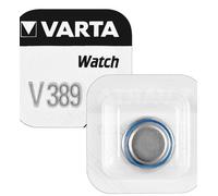 10 piles bouton à oxyde d'argent pour montre de Varta (V389/Sr54 Sr) 54 W 389 V/V/10 (Vart 4174 Gs)