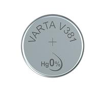 10 piles bouton à oxyde d'argent pour montre (Varta V381 Sr55) 55/381/Sw Sr V Varta 1-Bl