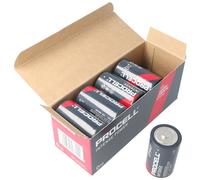 10 piles Duracell Procell Intense Mono D, LR20 dans un carton, pour les appareils à forte consommation d'énergie
