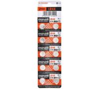 MAXELL BATTERIA LR44 1.5V 110mAh ALCALINA AL Pezzo Unisex-Adult, Black, Taille Unique