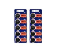 10 piles Murata-Sony CR2016 -