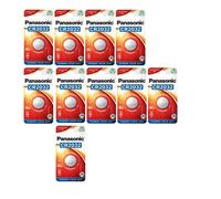 10 piles Panasonic CR2032