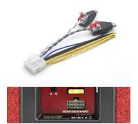 10 Pin prise harnais d'alimentation subwoofer RCA adaptateur amplificateur stéréo voiture TS-WX1210A