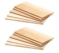 10 planches à fumer en bois de cèdre Rosenstein & Söhne