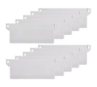 10 Plaques de Lestage 127mm pour Store Californien Poids Blancs pour Bas | Verticales, Accessoires de Rechange, Compatibles avec Rideau, à Lamelle de, Bureau et Maison, Lot de, 127mm pour