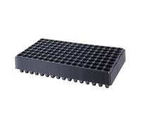 10 Plateaux de Semis pour La Croissance des Plantes avec des Trous de Drainage, Plateaux de Secences, Plateaux de Démarrage de Semis Réutilisables, Plateau de Culture Plateau de Germenation, 128 Trous