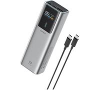 10 Plus 100W 15000mAh Batterie Externe avec Écran Numérique,Certifiée CCC,Power Bank Charge Rapide PD 3.0&PPS,pour iPhone 17/16