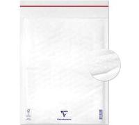 Clairefontaine 7354C - Paquet de 10 Pochettes Blanches Matelassées de Film à Bulles 270x360 mm - 90g/m²