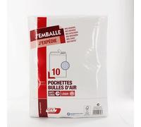 10 Pochettes Bulles D'air 270x360 Mm (H) Autocollante - Gpv