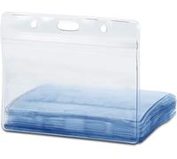 10 Pochettes De Cartes Transparentes Et Flexibles, Pour Une Protection Optimale Contre La Poussière Et L'eau. Peuvent Être Utilisés Comme, Étui Pour Carte D¿Identité Ou Badge