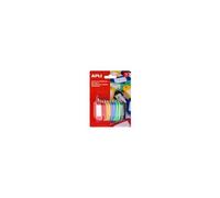 10 Porte Cles Avec Etiquette -Couleurs Assorties 17131