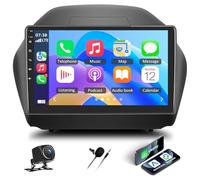 10 Pouces Autoradio pour Hyundai Tucson ix35 2010-2015 Poste Radio Voiture Bluetooth CarPlay sans Fil Android Auto 2 DIN Navigation GPS SWC AHD FM/RDS WiFi Écran Tactile Android 14 2+32G
