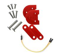 10 Pouces Entretoise De Pneu Arriere Kit Scooter Accessoires Fender Pads Pour Xiaomi M365 1s Pro Pro 2 Scooter Électrique Augmenté Joint,Rouge