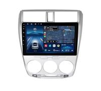 10 Pouces IPS Écran Tactile Android 12 Autoradio pour Honda City 2008-2013 Intégré sans Fil Carplay Android Auto Support HiFi RDS Dab BT 5.0 DSP Commande Au Volant Caméra De Recul(M200S)