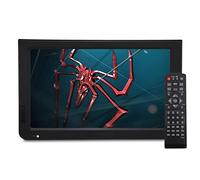 10 Pouces TV Portable, Téléviseur Enregistreur Portable avec USB PVR 1080P HD Téléviseur avec Télécommande pour Chambre, Cuisine, Caravane, etc.