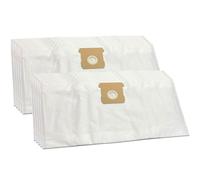 10 Premium Sacs Aspirateur pour Einhel 2351159, 4006825606065, 12 L | 2351165, 4006825623154, 15 L Schmutzfangsack