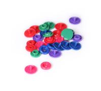 10 Pressions Resine Coloris Vif