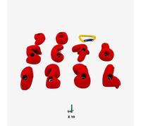 10 prises escalade enfant - nombre