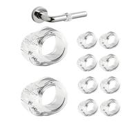 10 Protections de Poignée de Porte, Protection Murale pour Poignée de Porte, Butées de Porte en Silicone, Idéales pour Protéger les Murs dans la Maison et au Bureau