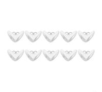 10 Protège Coins Bébé PVC Transparent Design Papillon | Design papillon décoratif, PVC haute élasticité, transparent discret, adhésion pour forte, BPA ni métaux lourds