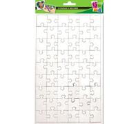10 puzzles de 54 pièces à décorer - 24 x 16 cm - Graines créatives