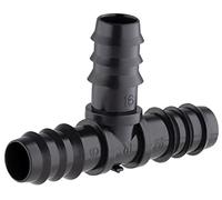 10 raccords cannelés pour tuyau goutte à goutte té diamètre 16 millimètres AROZ