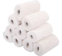 10 Rolls Of Modelling Canvas - 10cm X 2.7m - Plaster Gauze Canvas Bandages From Paris For Arts And Crafts Projects - Decors - Masks Moulds And Bandages