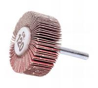 10 roues à lamelles sur tige D.30 x 10 mm Gr 120 A - 10401102 - Sidamo