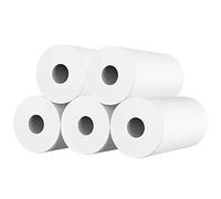 10 Rouleaux Appareil Photo Impression Papier Rouleaux Bois Blanc Pulpe Thermique Instantané Imprimé Recharge Pour Enfants Garçons Filles Students Cadeau