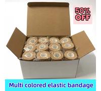 10 rouleaux de bande d'enveloppe athlétique, Bandage élastique auto-adhésif, protecteur de sport élastoplast, genou, doigt, épaule, accessoires de tatouage 9-green