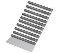 10 rouleaux de grillage métallique 4-angle 1mx5m grillage soudé fil pour volière grillage pour clôture [pro.tec]