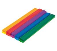 10 Rouleaux de papier crépon Couleurs 200 x 50 cm