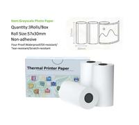 10 Rouleaux De Papier Thermique Caméra Impression Blanc Enfants Caméra Pâte De Bois Impression Instantanée Enfants Papier Roulant Miner Accessoires