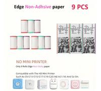 10 Rouleaux De Papier Thermique Caméra Impression Blanc Enfants Caméra Pâte De Bois Impression Instantanée Enfants Papier Roulant Miner Accessoires