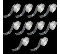 10 Rouleaux De Ruban Adhésif Pour Cils, Ruban D'extension De Cils Microporeux, Ruban Non Tissé, Ruban Adhésif Pour Cils, Adapté À La Greffe De Cils, À La Mise En Forme Des Sourcils