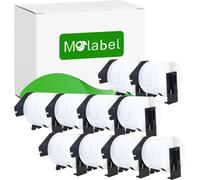 - 10 Rouleaux D'Étiquettes D'Adresse Dk-11202 Compatibles Avec Brother 62 Mm X 100 Mm, Imprimante D'Étiquettes