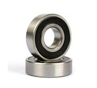 10 roulements à billes à gorge profonde ABEC-5 608 6200 6201 6202 6203 ZZ 2RS avec joint métallique, 12 x 32 x 10 mm(Black,6203 17X40X12mm,ABEC 1)