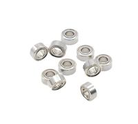 10 roulements à billes en acier inoxydable SMR74ZZ ABEC 9, dimensions : 4x7x2,5, 3x6x2,5, 3x8x4, 4x9x4, 6x10x3, 9x17x5, 8x14x4, haute vitesse(SMR117 7X11X2.5 Open)