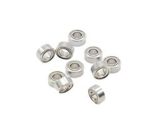 10 roulements à billes en acier inoxydable SMR74ZZ ABEC 9, dimensions : 4x7x2,5, 3x6x2,5, 3x8x4, 4x9x4, 6x10x3, 9x17x5, 8x14x4, haute vitesse(SMR74ZZ 4X7X2.5)