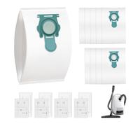 10 Sac Aspirateur Remplacer Compatibles avec Miele TU Guard L1 / Guard S1 / CO Guard M1, 4 Jeux de Filtres en Coton, Accessoires D'aspirateur Sacs à Poussière