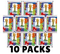 10 sachets d'autocollants pour la Coupe du Monde 2026, pour un total de 70 autocollants, sachets originaux scellés pour les collectionneurs et les fans de football, avec protection pour l'expédition
