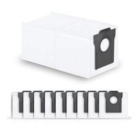 10 Sacs à Poussière de Rechange 3,2L pour Robot Aspirateurs Dreame L10s Ultra Gen 2/Gen 3, X30/X40/X50/Aqua10 Ultra, L10s/L40s/L50s Pro Ultra, L40/L50 Ultra AE, pour Mova E30/V50/E40/Z50/Z60/P50 Ultra