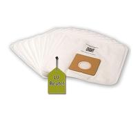 10 Sacs Aspirateur Compatible pour Bomann BS 9019 CB N, 10 Sacs Aspirateur + 1 Micro Filtre Compatible avec Sacs Swirl Y98/Y298