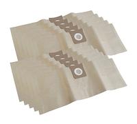 10 Sacs Aspirateur pour Aqua VAC INOX 20, Max 7, Multi Pro, Multisystem 22, 2000, Omega 100, Plus 1000, Power Vac