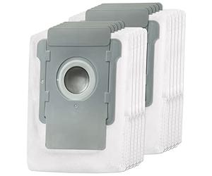 10 Sacs Aspirateur pour iRobot Roomba s-, j-, i-Serie | i3, i3+, i7, i7+, i7Plus, j7, j7+, s9, s9+, s9Plus | E5 E6 E7 | pour Tous Les modèles i-Robot avec Station d'aspiration Automatique Clean Base