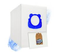 10 Sacs aspirateur pour Rowenta RO3953EA, RO3950 - RO3980, RO 3950 Parquet, RO 3980 alternative à l'original Hygiene+ ZR 200520, ZR200720