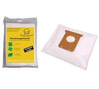 10 sacs d'aspirateur compatibles avec Electrolux Ergospace Dust Magnet Hepa 12 II avec micro-filtre II Adaptateur sur mesure