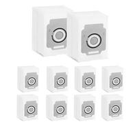 10 Sacs d'aspirateur de Rechange pour iRobot, Sacs à poussière pour Roomba i7, i7+, i3, i3+, i6, i6+, s9, s9+ Aspirateur,Sacs jetables de Rechange Accessoires pour iRobot Roomba,Grande capacité