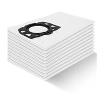 10 sacs d'aspirateur KFI 357 pour aspirateurs Kärcher WD2/WD3/MV2/MV3 | 2.863-314.0 pour aspirateurs eau et poussière Kärcher MV3, KWD1/2/3, WD3.200 à WD3.800 M, SE4001/SE4002, non-tissé 4 couches